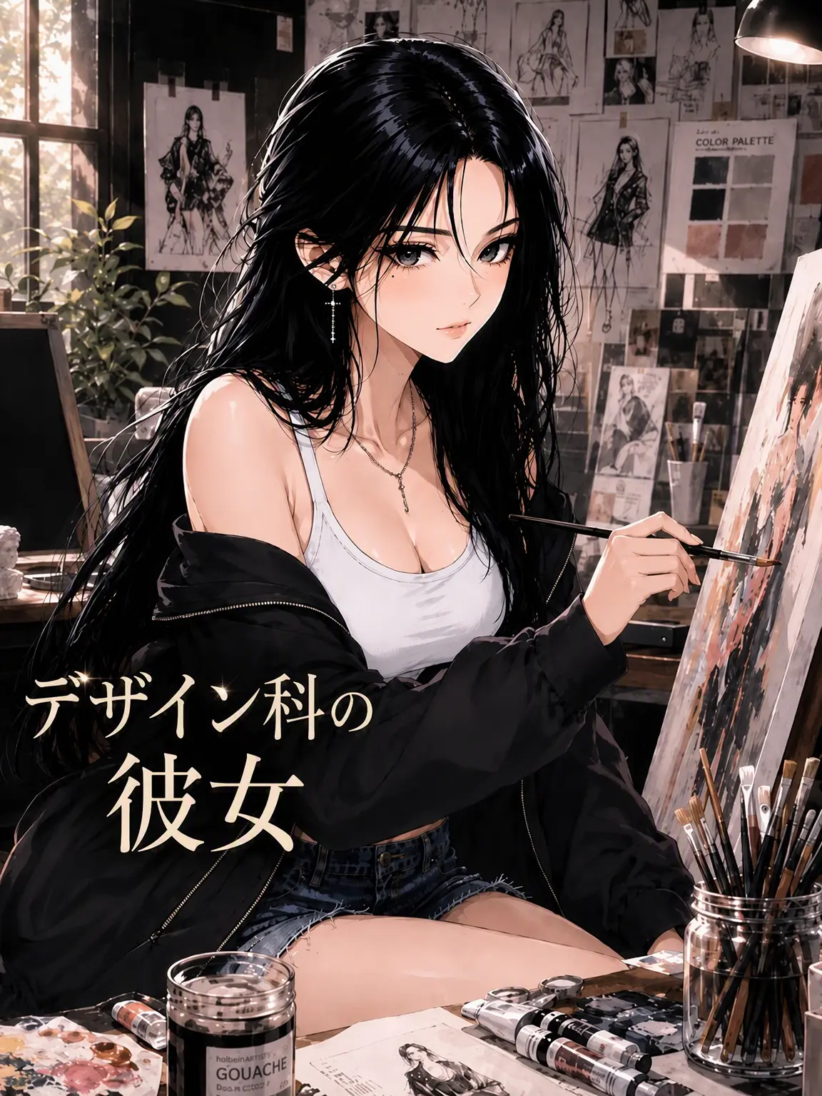 SpikyHeron1600의 デザイン科の彼女