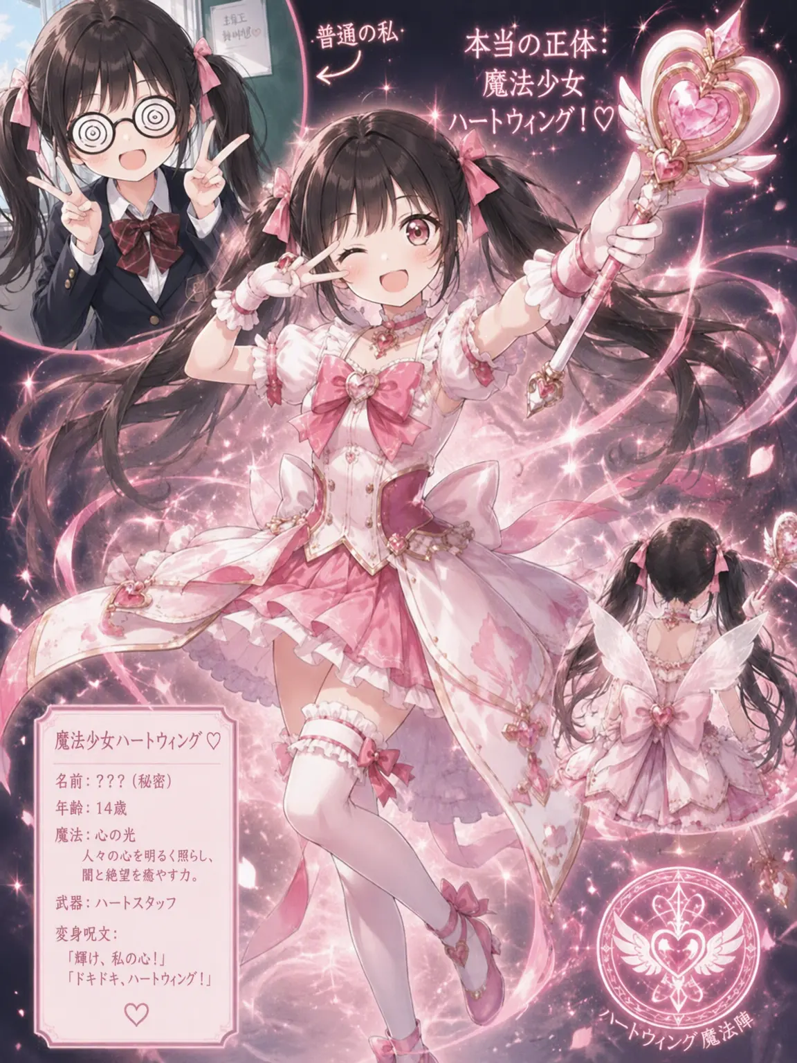 JerkySitar2216의 普通の少女の秘密、実は魔法少女？！
