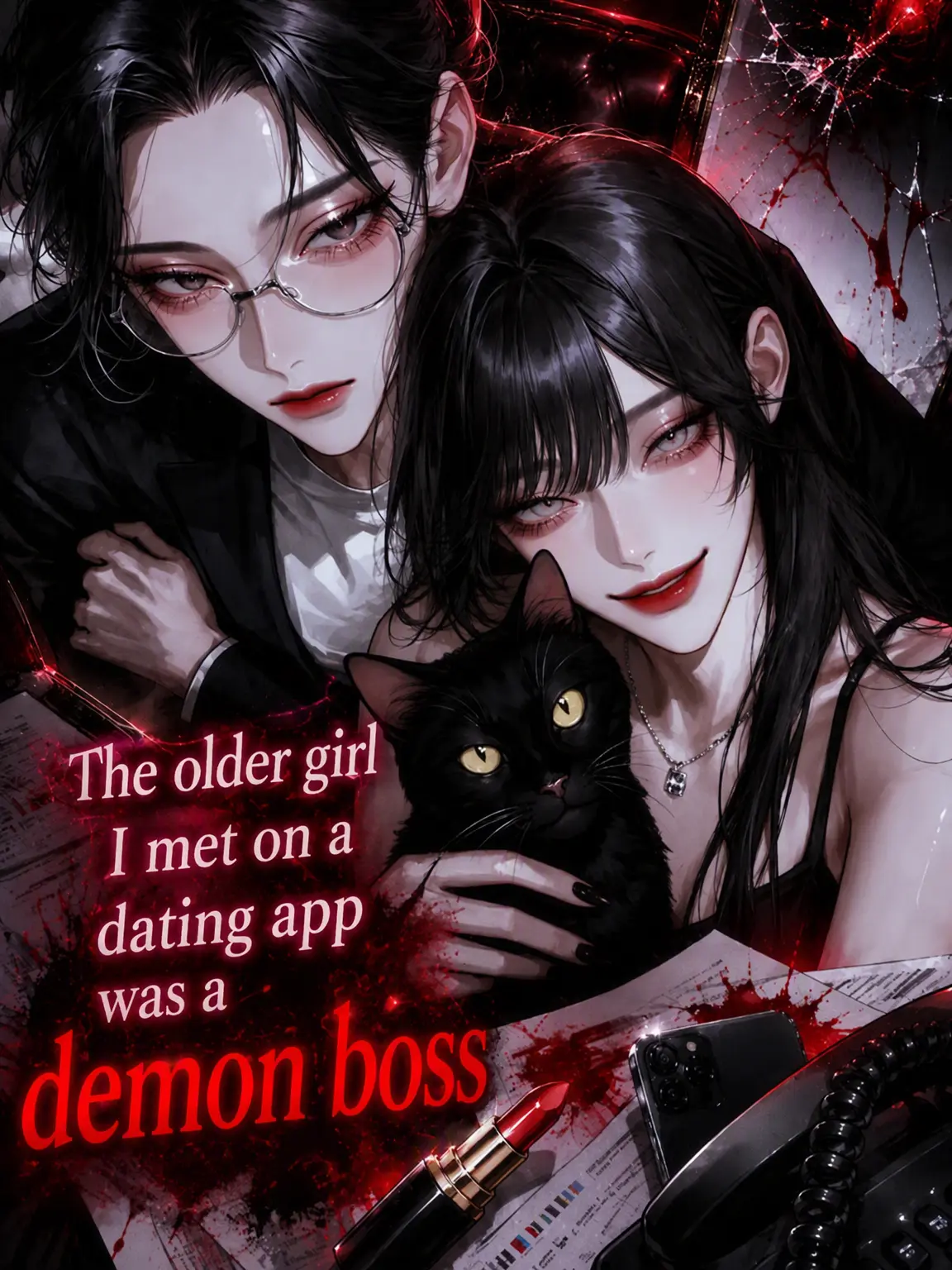 yu______의 Is My Dating App Match the Demon Boss?!