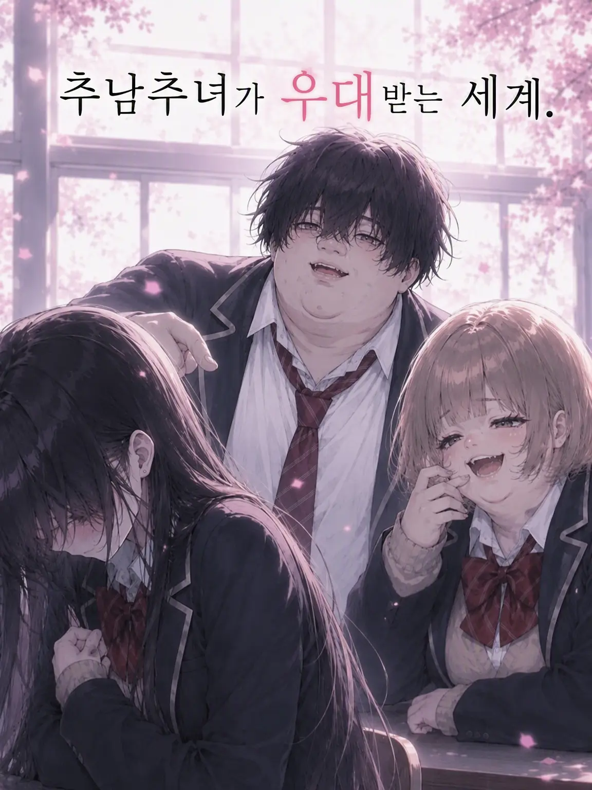 OkkikuNattyorude의 못생긴 사람이 우대받는 세계.