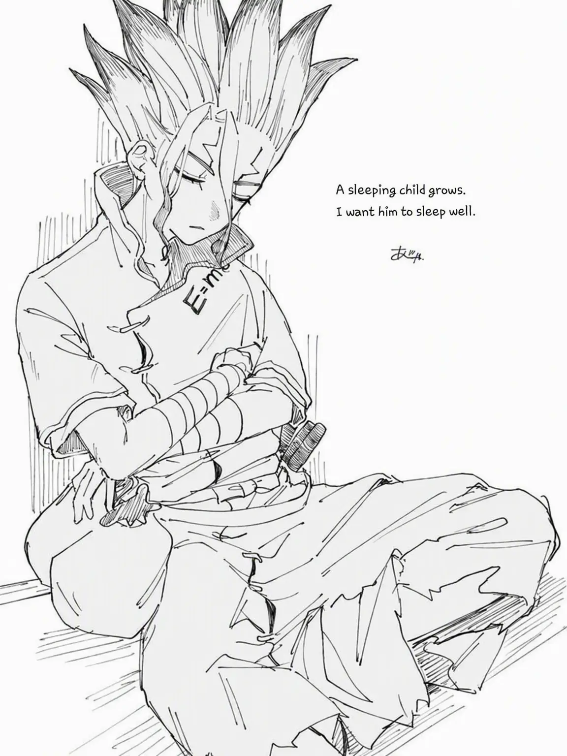 AiryWagon7440의 Senku is unusually clingy