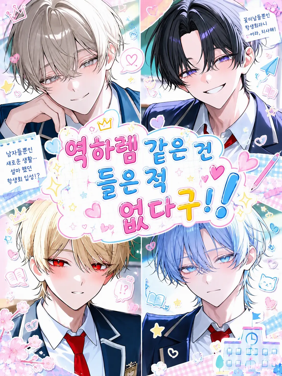 lamp_sandayo의 역하렘이라니 들어본 적 없어!