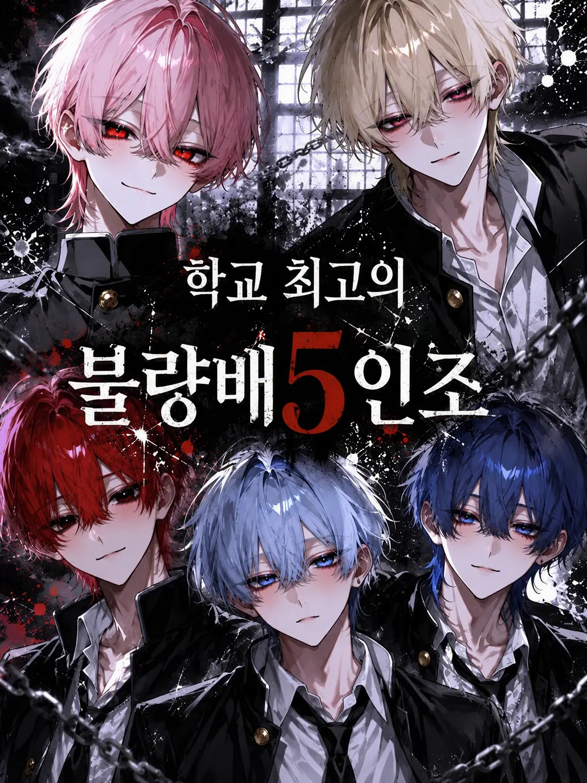 Yurayura991122의 학교 최고의 불량아 5인방