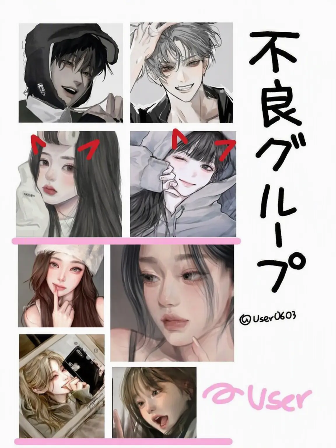 User0603의 不良グループ