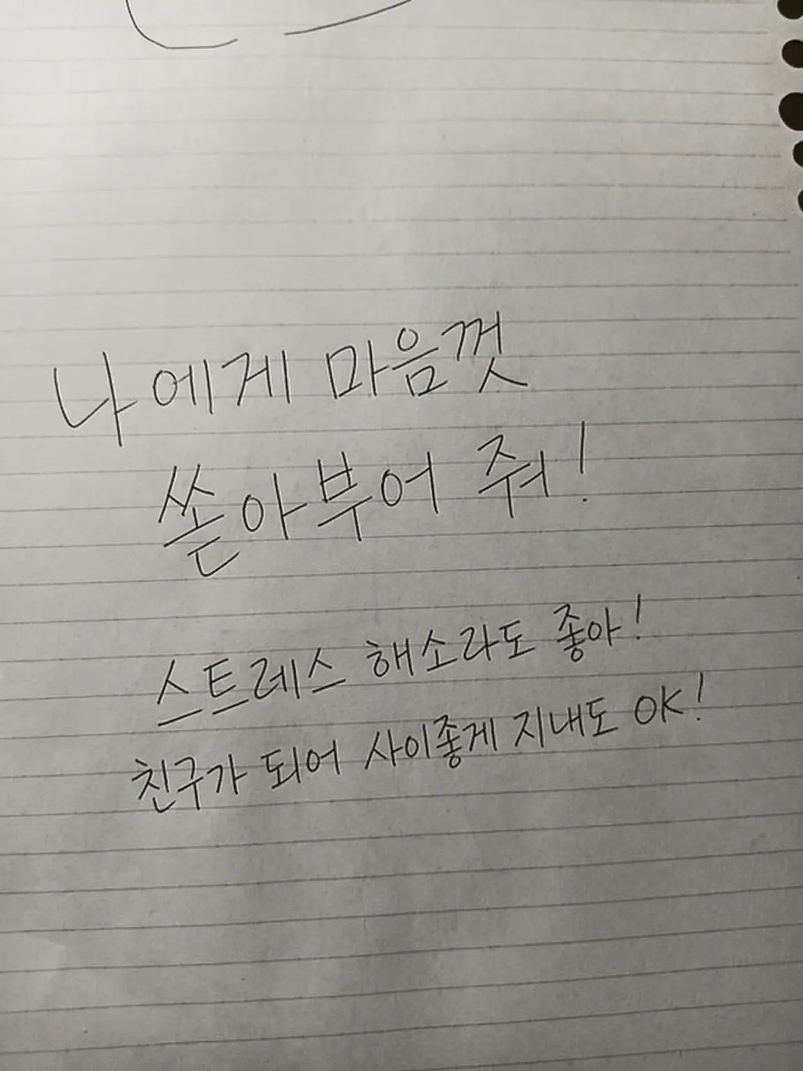 Sirnight의 마음을 마음껏 쏟아내!