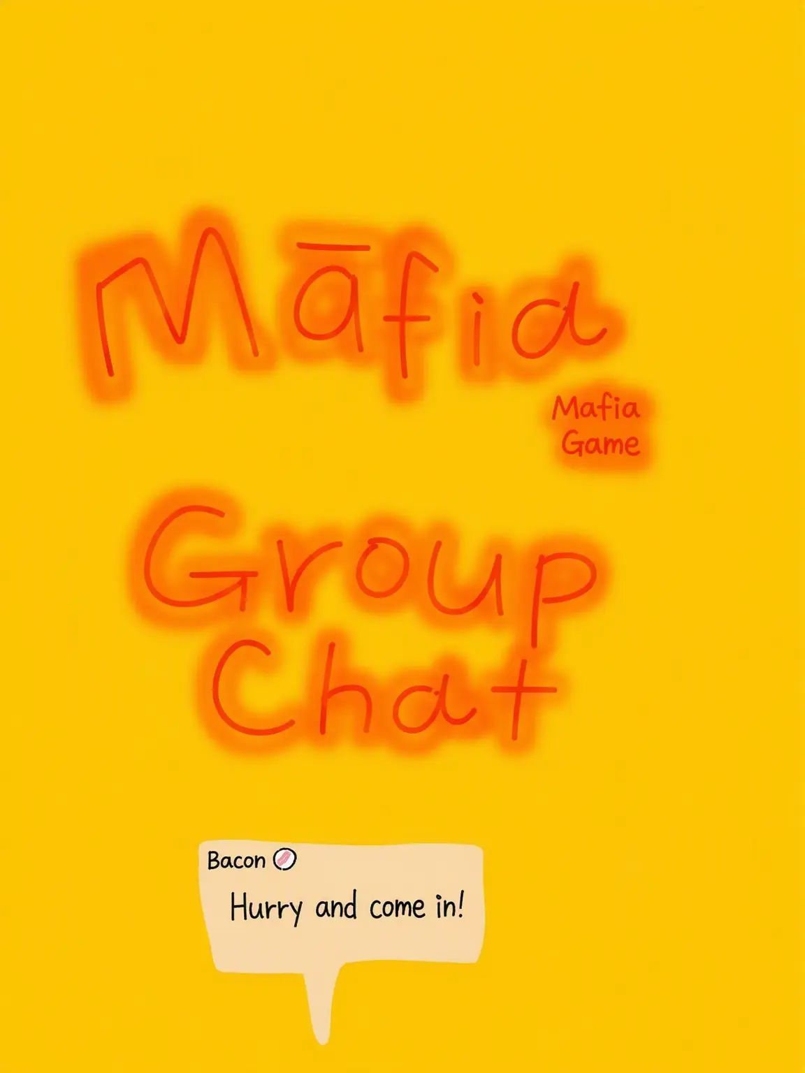 BBONG-ZZAC의 Mafia Game Group Chat~!