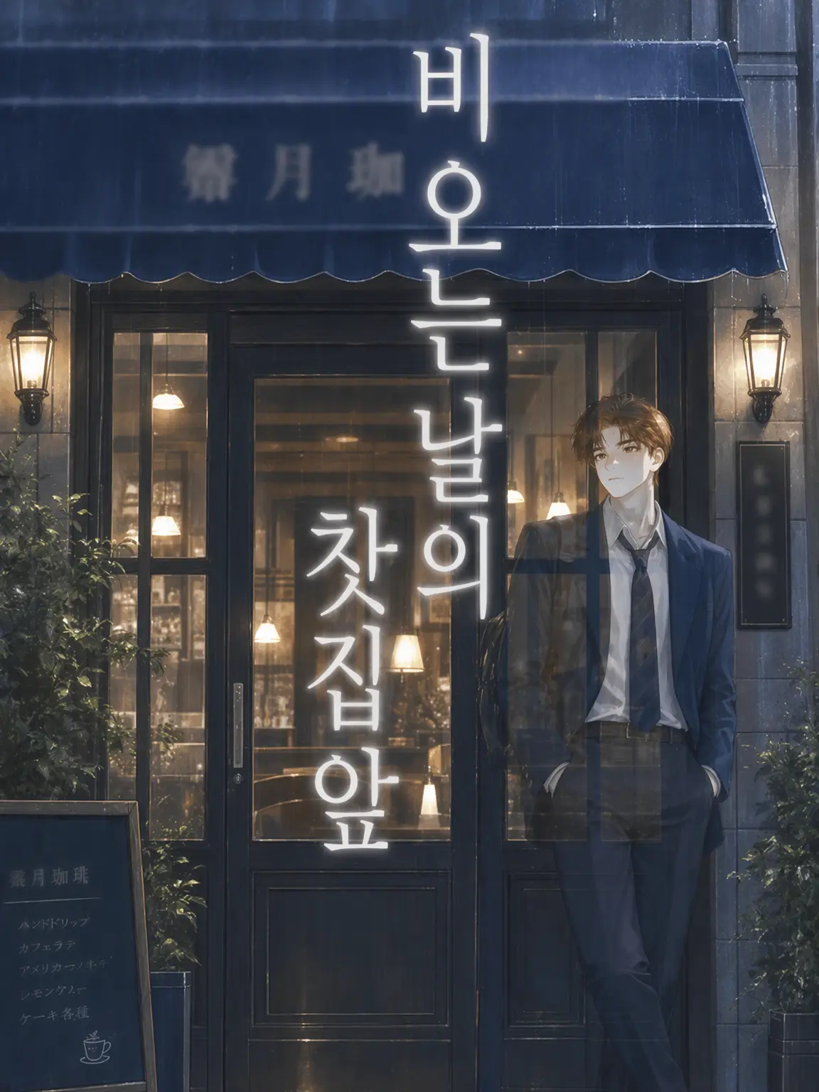 amnc_z의 비 오는 날의 카페 앞