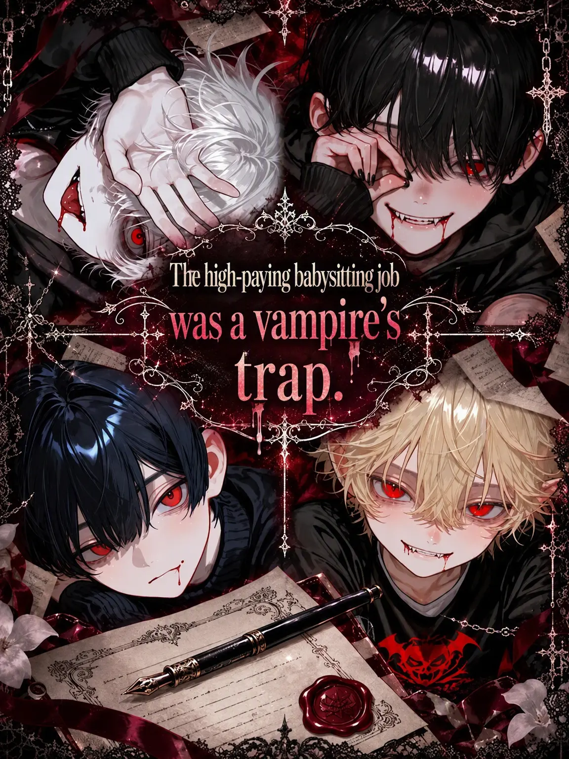 tsuyoiotoko315의 High-Pay Nanny Job: A Vampire's Trap