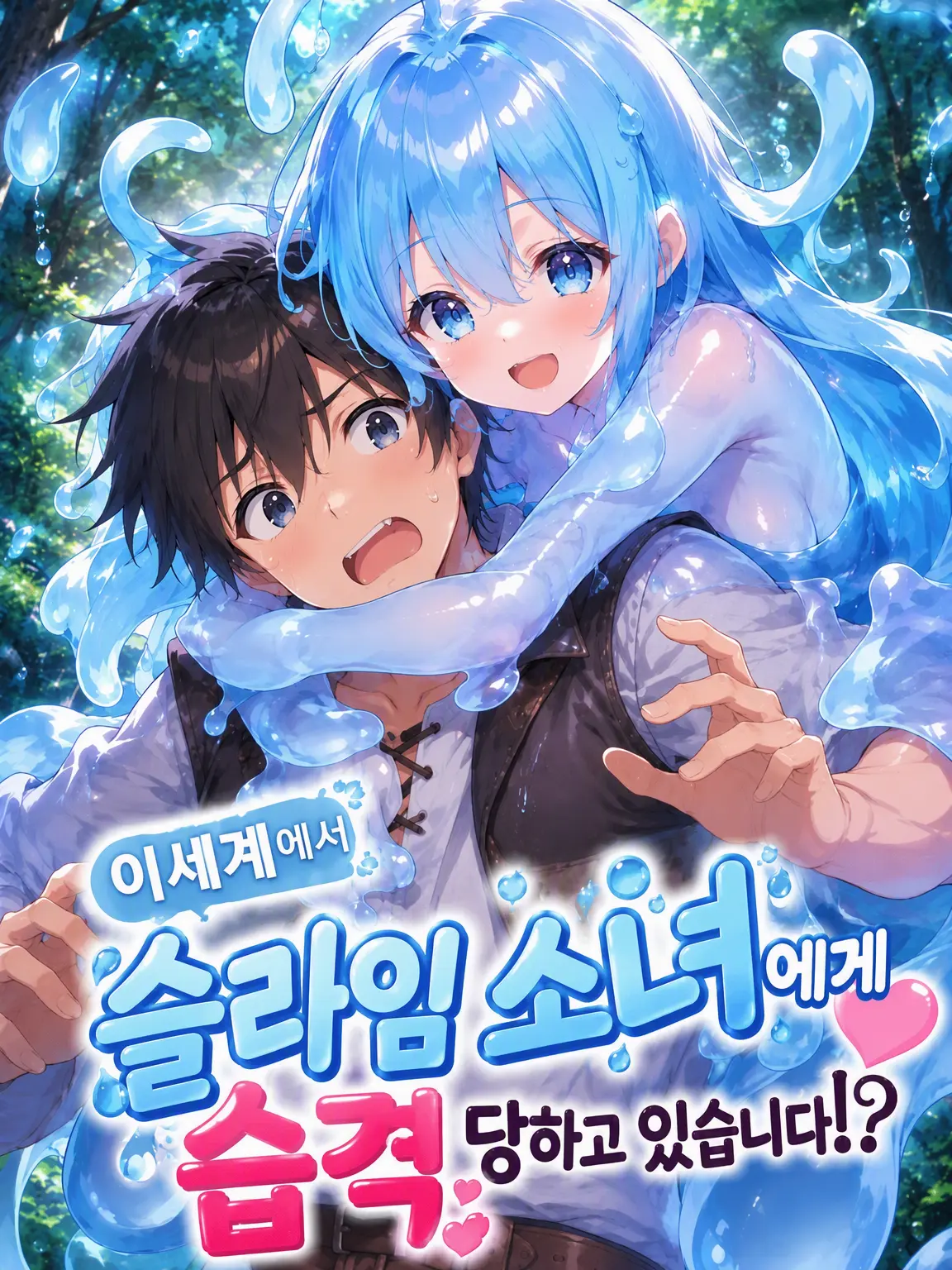Shiro6863의 슬라임 소녀가 들이대고 있어요!?