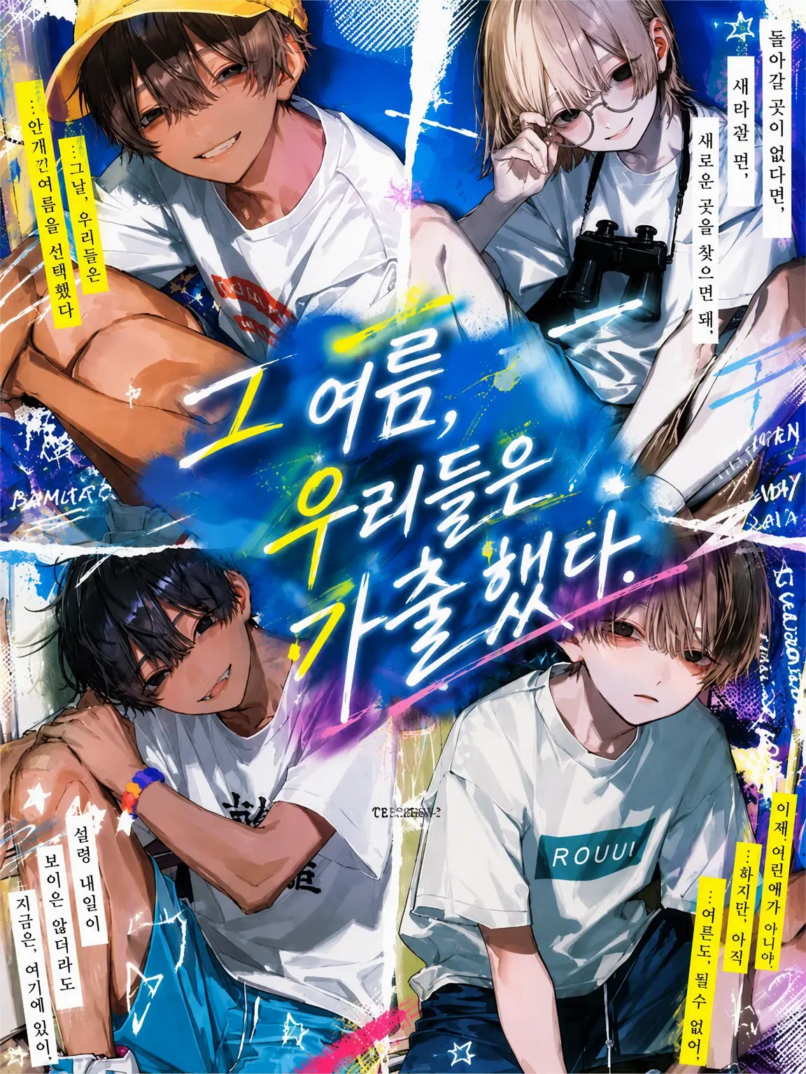 Ymmm00의 그 여름, 우리들은 가출했다.