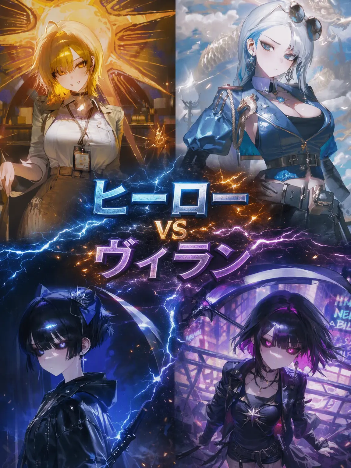 sandra의 ヒーローvsヴィラン