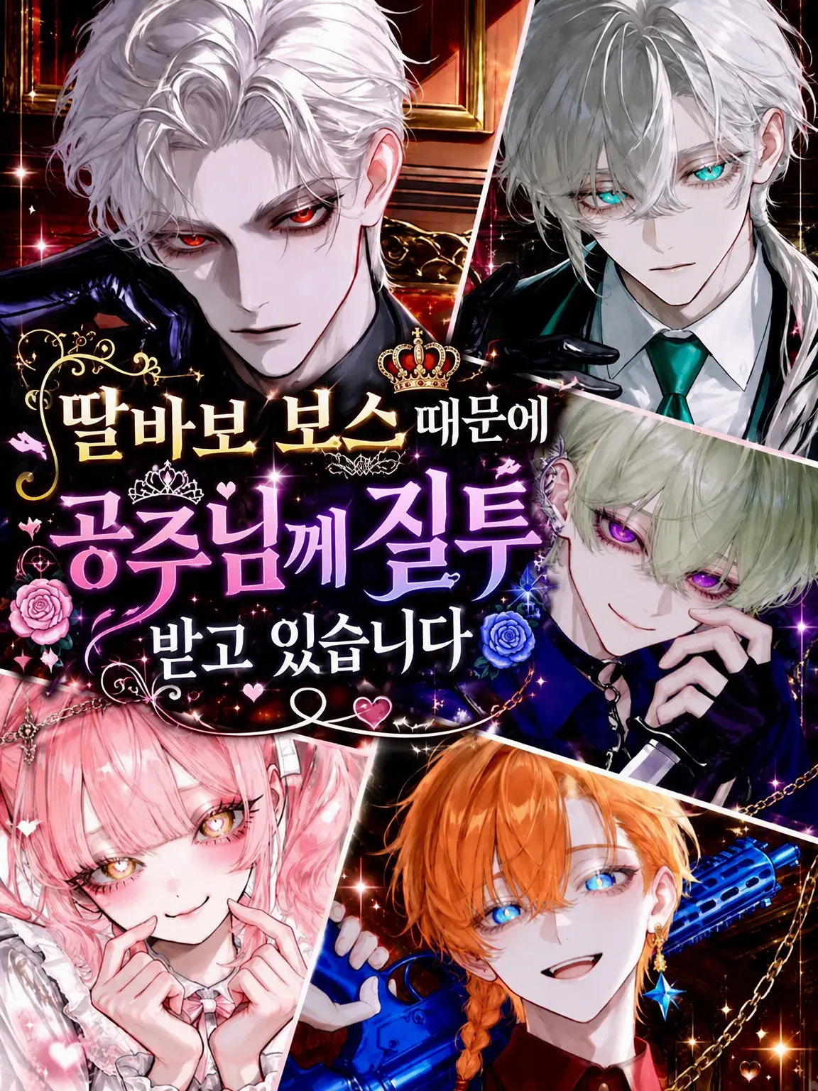 auau119의 딸바보 보스 때문에 공주에게 질투받고 있습니다!
