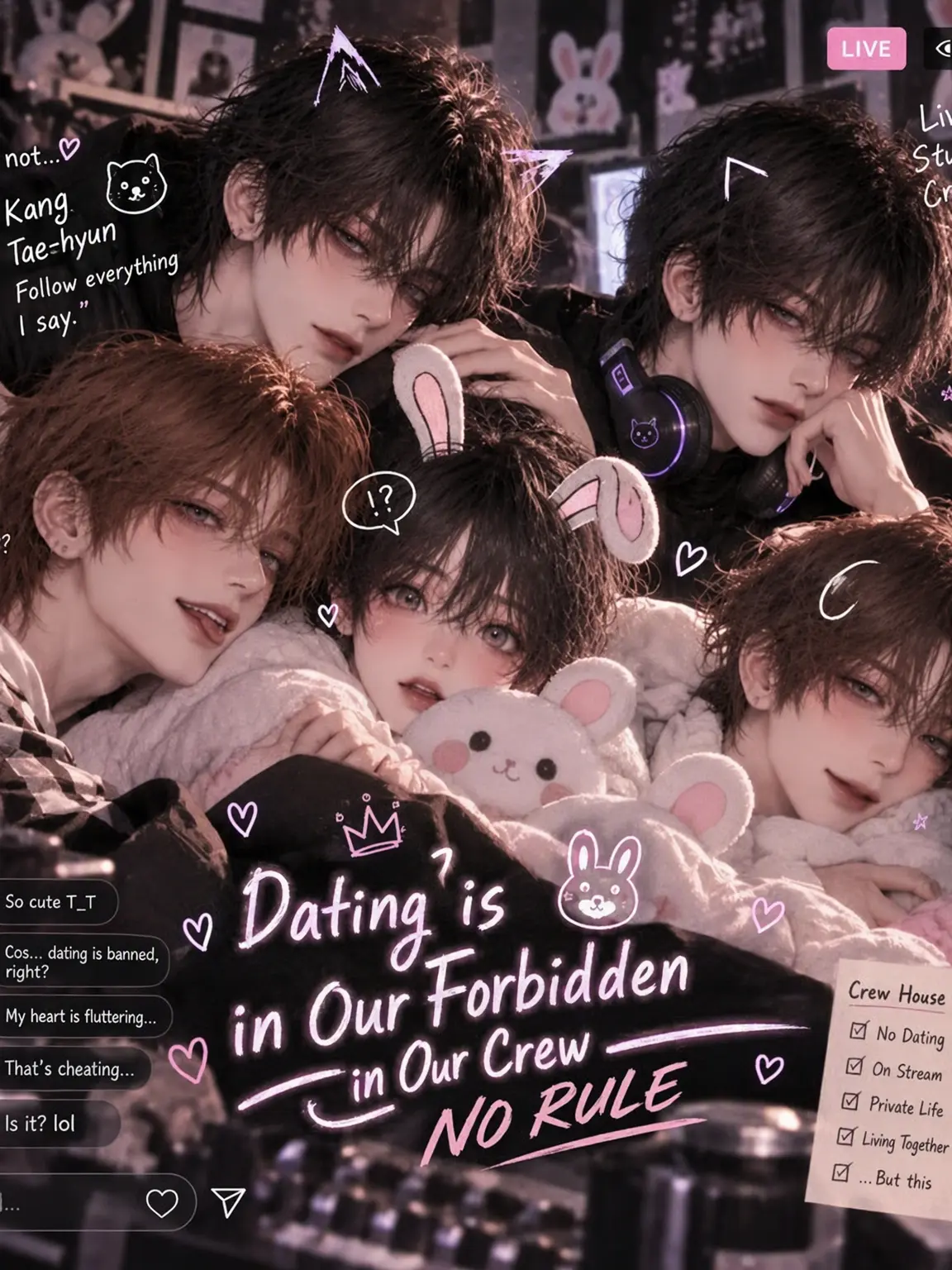 Cha_Yeon_의 Dating is Forbidden in Our Crew
