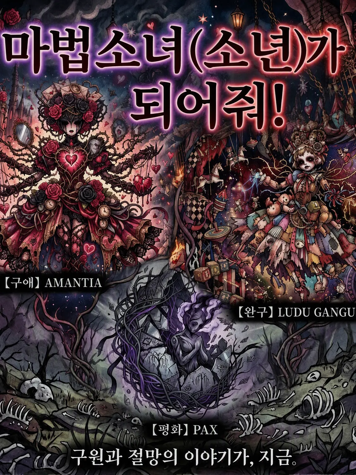 SweetTrail5970의 【극한】 마법소녀(소년)가 되어줘‼︎