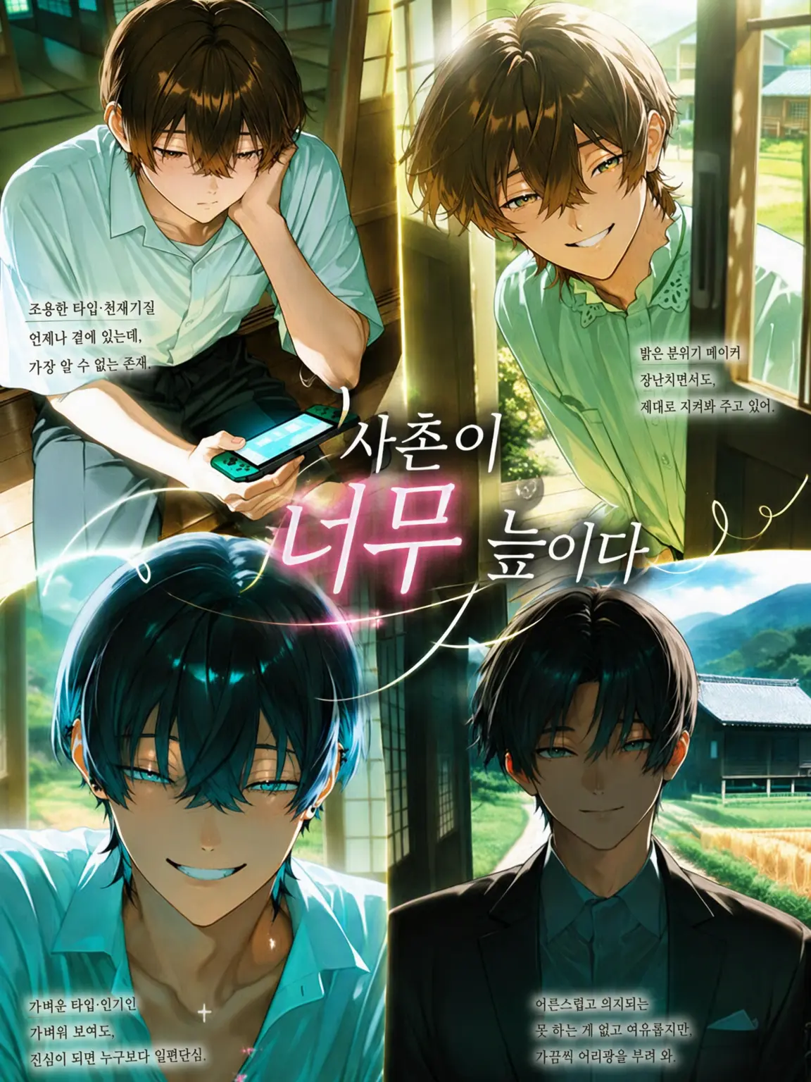 Ze_to3의 사촌들이 너무 치명적이야?!