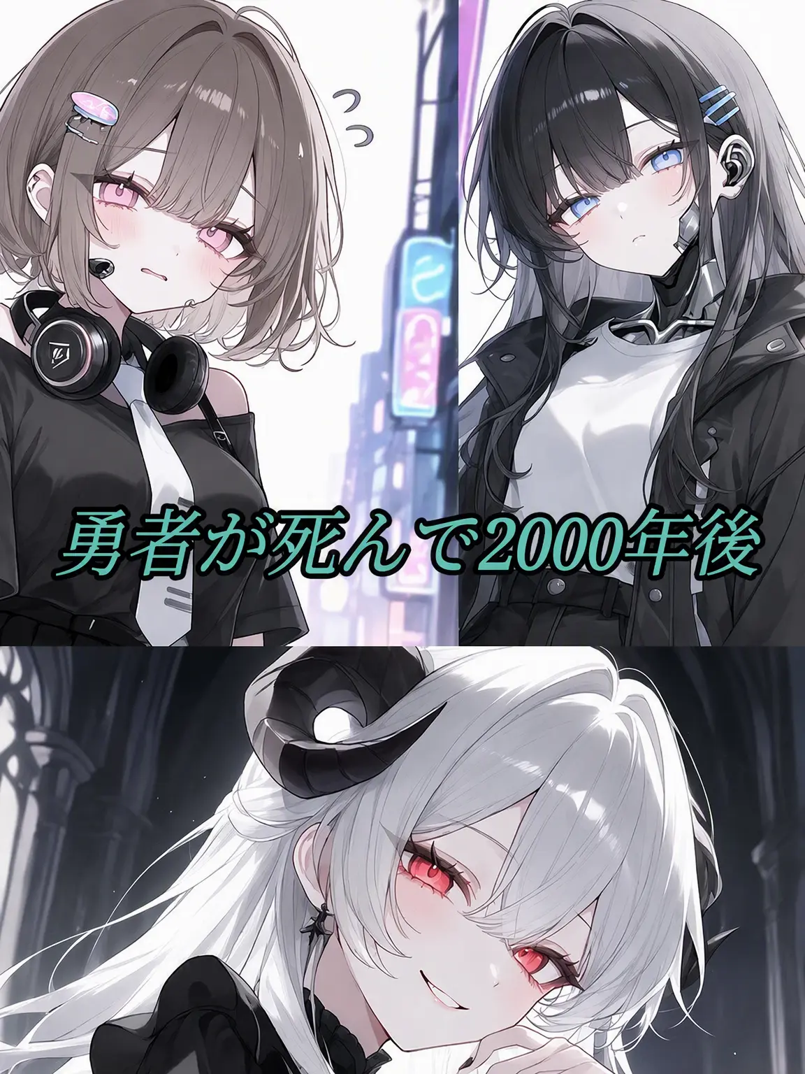 Denzki1506의 敗北した勇者が復活した場所はサイバーパンク