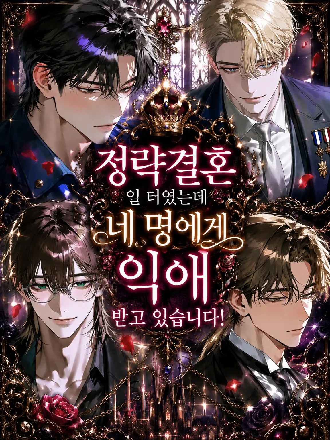 DaftlyToe0732의 정략결혼인데 네 명에게 익애받고 있습니다