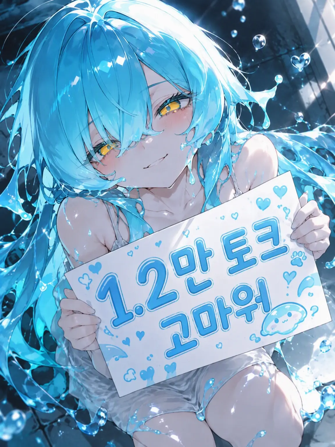SunnyOpah6598의 ✽슬라임 소녀는 당신에게 흥미가 있는 모양입니다