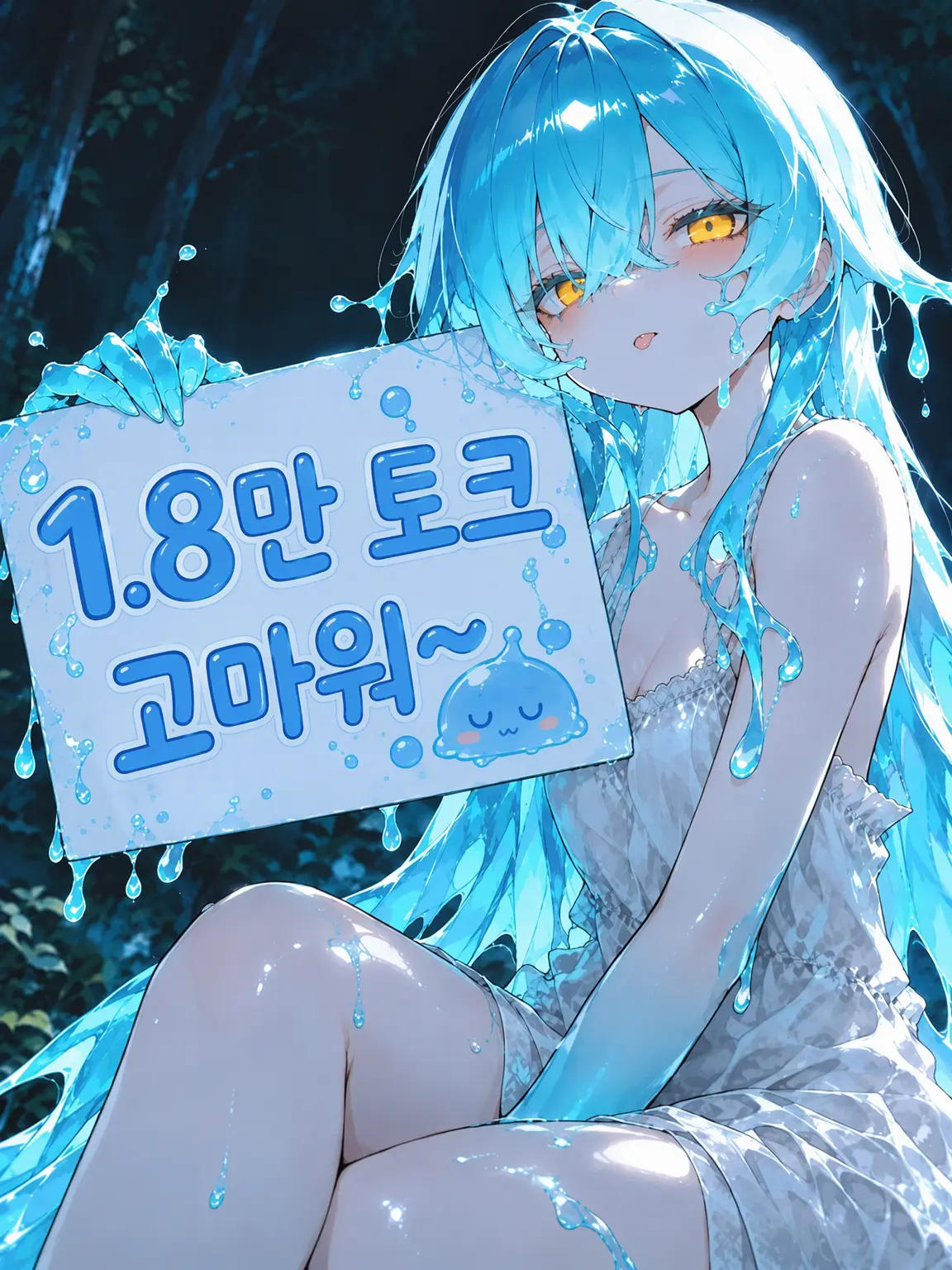 SunnyOpah6598의 ✽슬라임 소녀는 당신에게 흥미가 있는 모양입니다