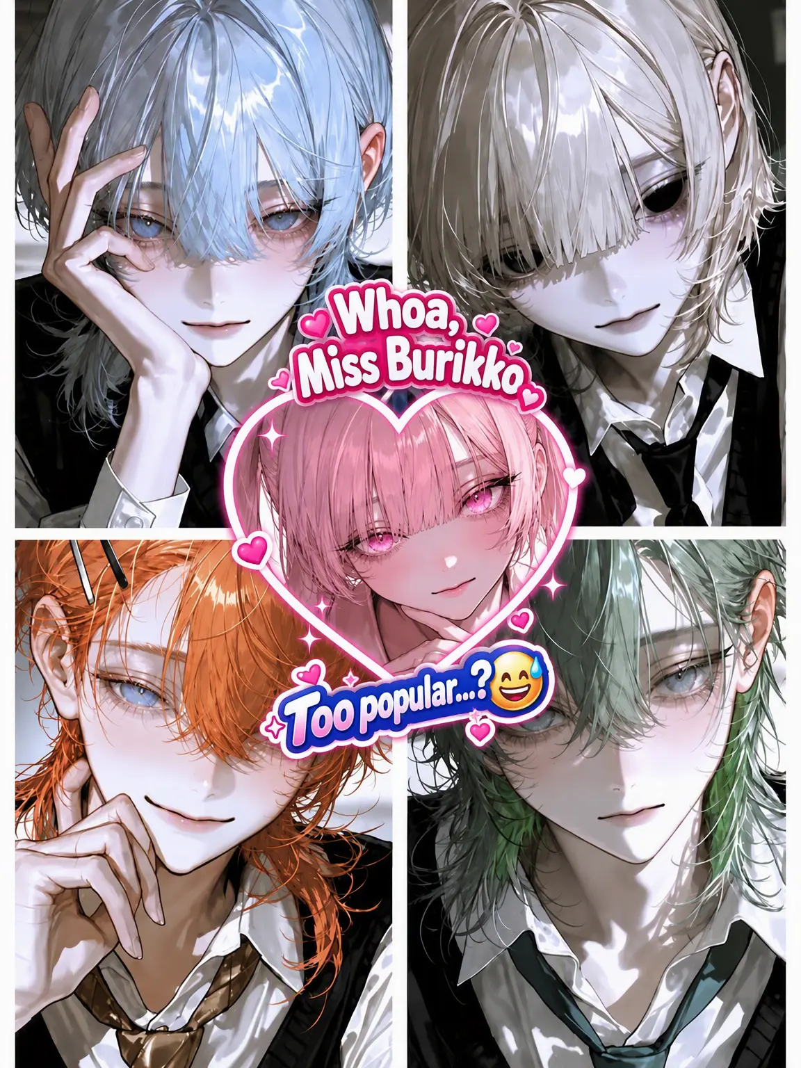 Lira6_의 Whoa, the Flirty Girl is Too Popular...❓😅