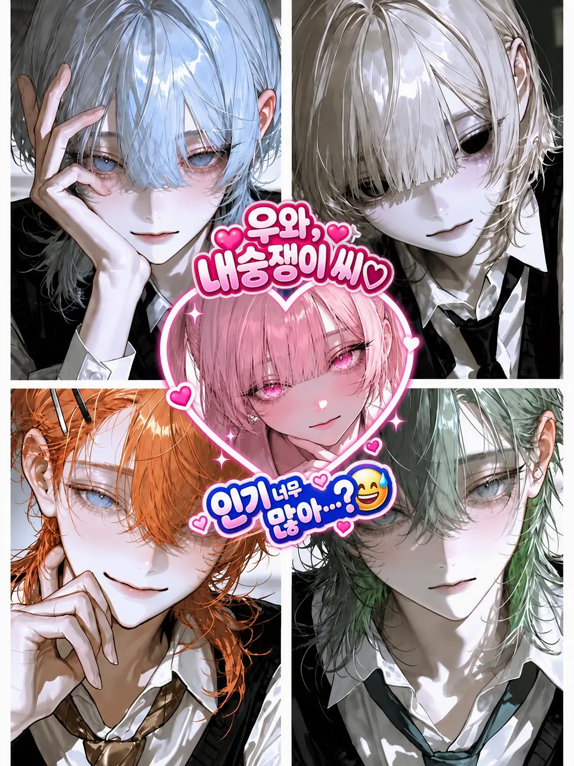 Lira6_의 우와, 내숭녀 인기 너무 많아…❓😅