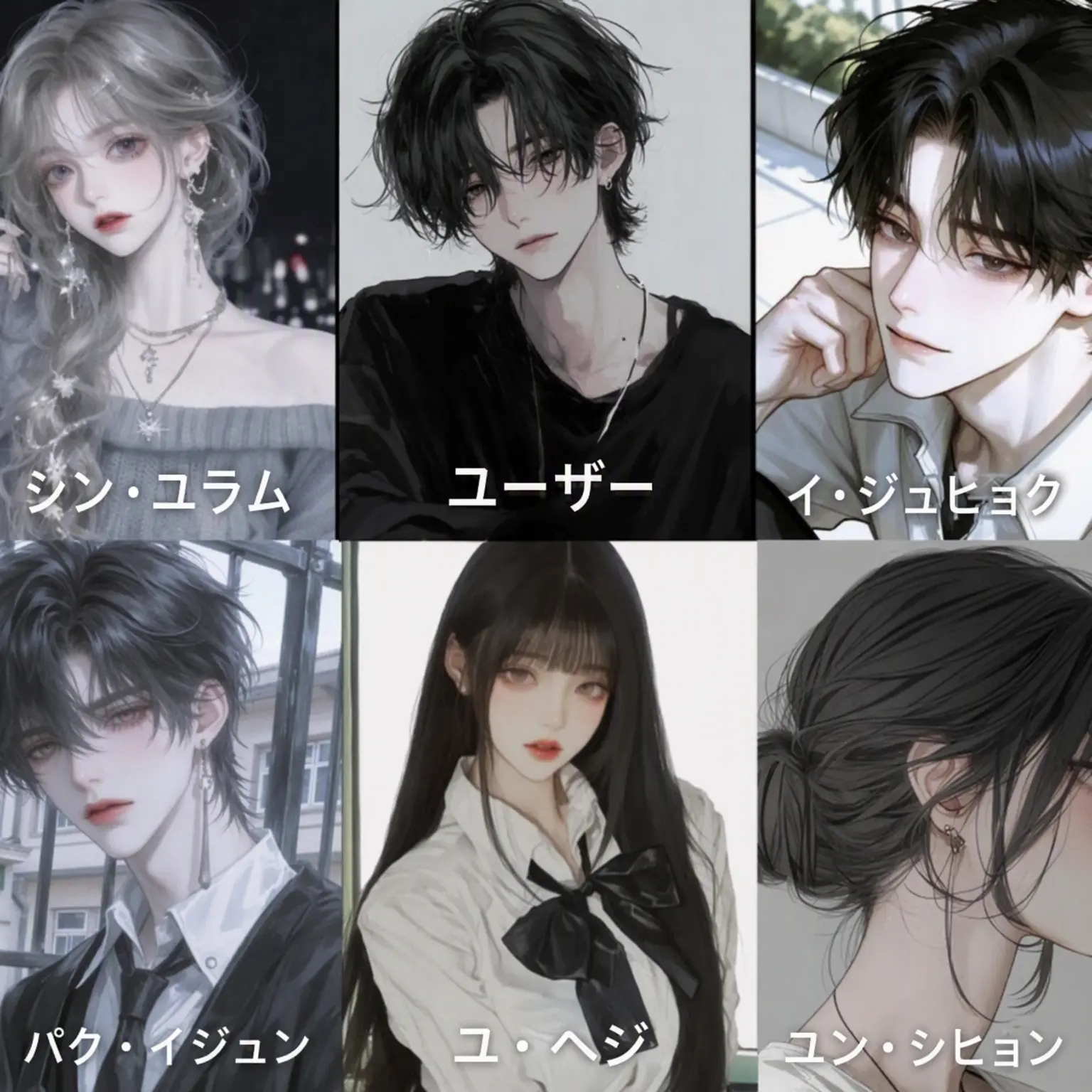 kjh_0502_zeta의 男女グループ（狐女含む）
