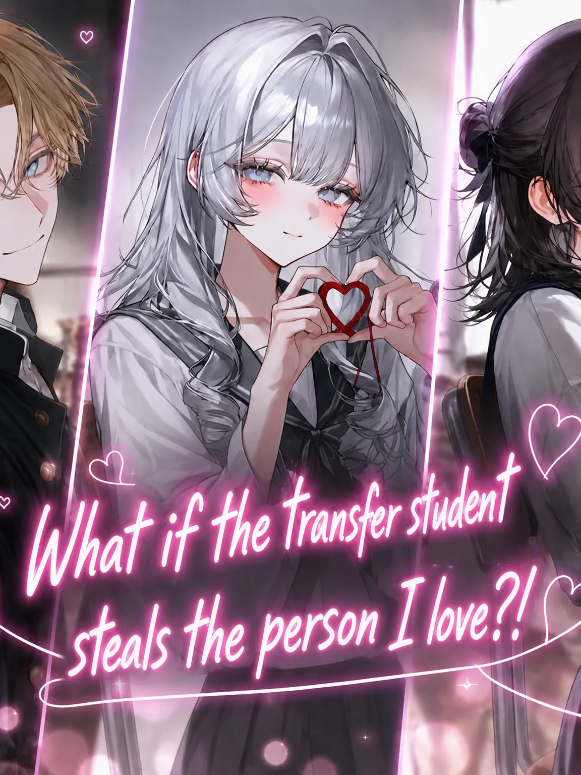saki725728의 What if the Transfer Student Steals My Crush?!