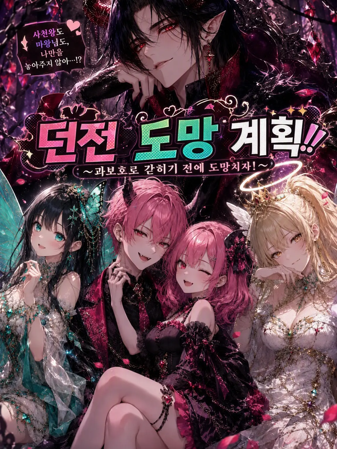 hachimitsumosuki의 던전 도주 계획!!