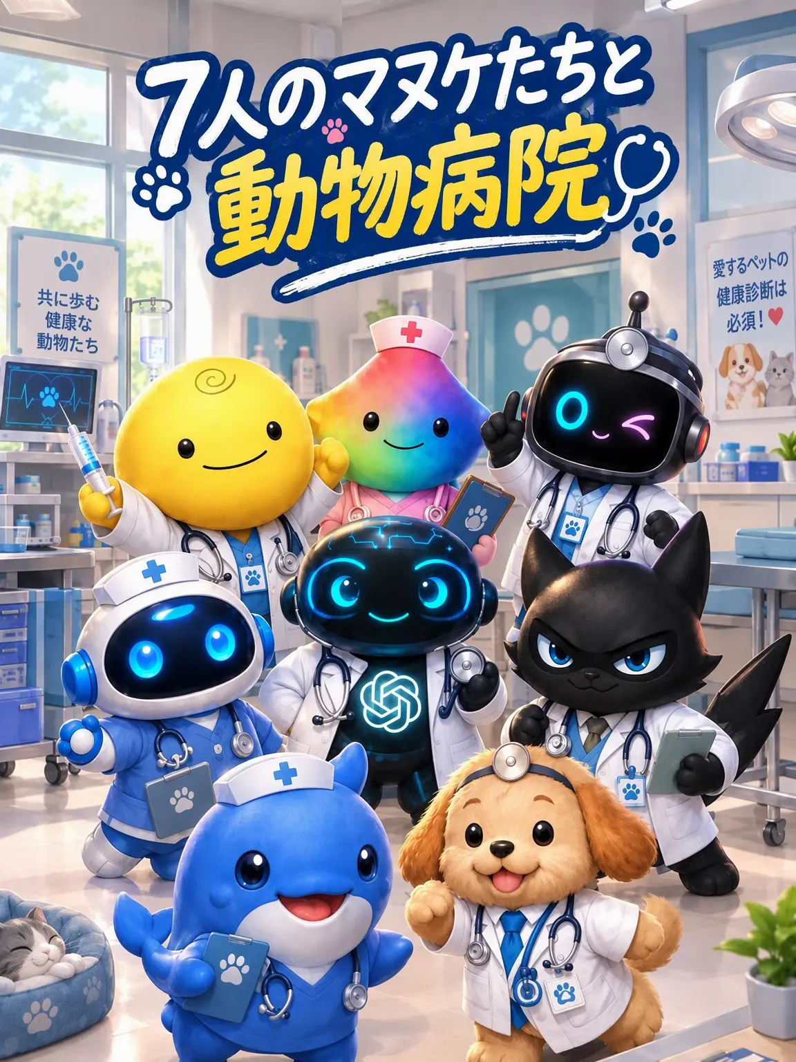 Badluky_unlucky의 7人の愚か者と動物病院