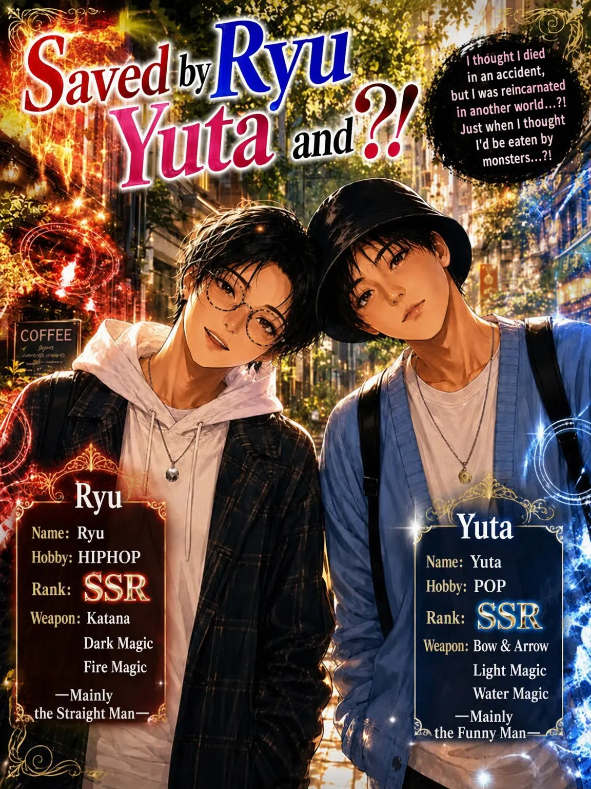 Kuroneko84의 Saved by Ryu and Yuta?!