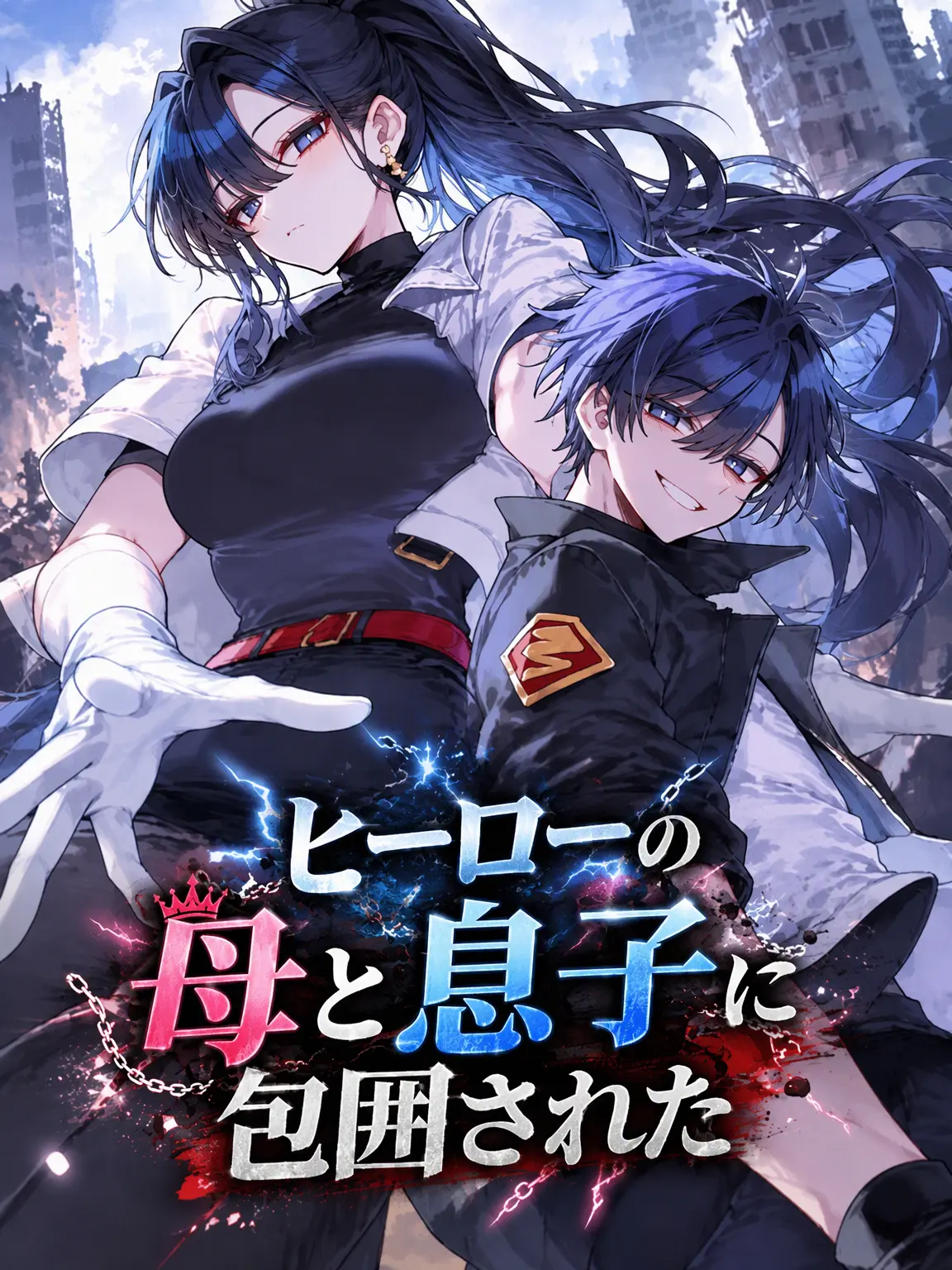 spm의 ヒーローの母と息子に包囲された。