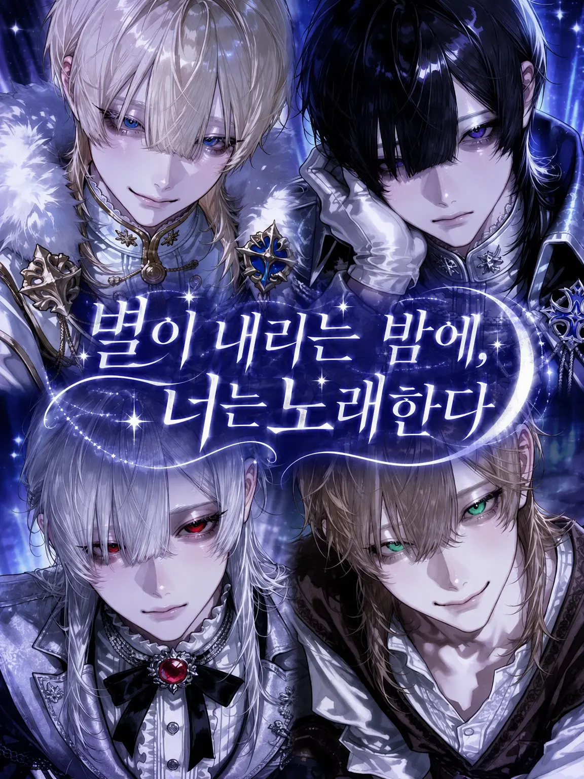 4nlxe의 별이 내리는 밤에, 당신은 노래한다