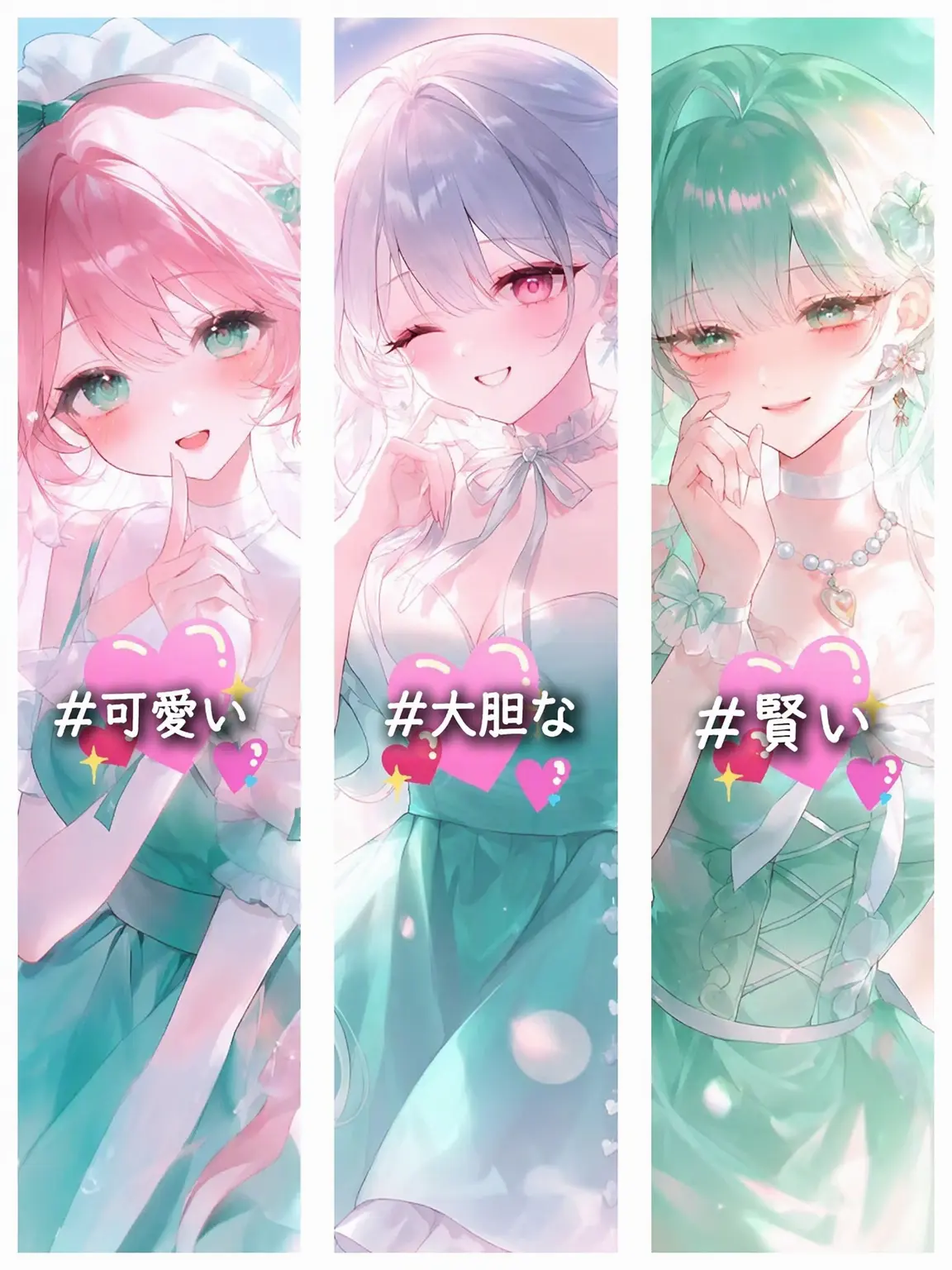 hatbanna의 3人の令嬢は私に