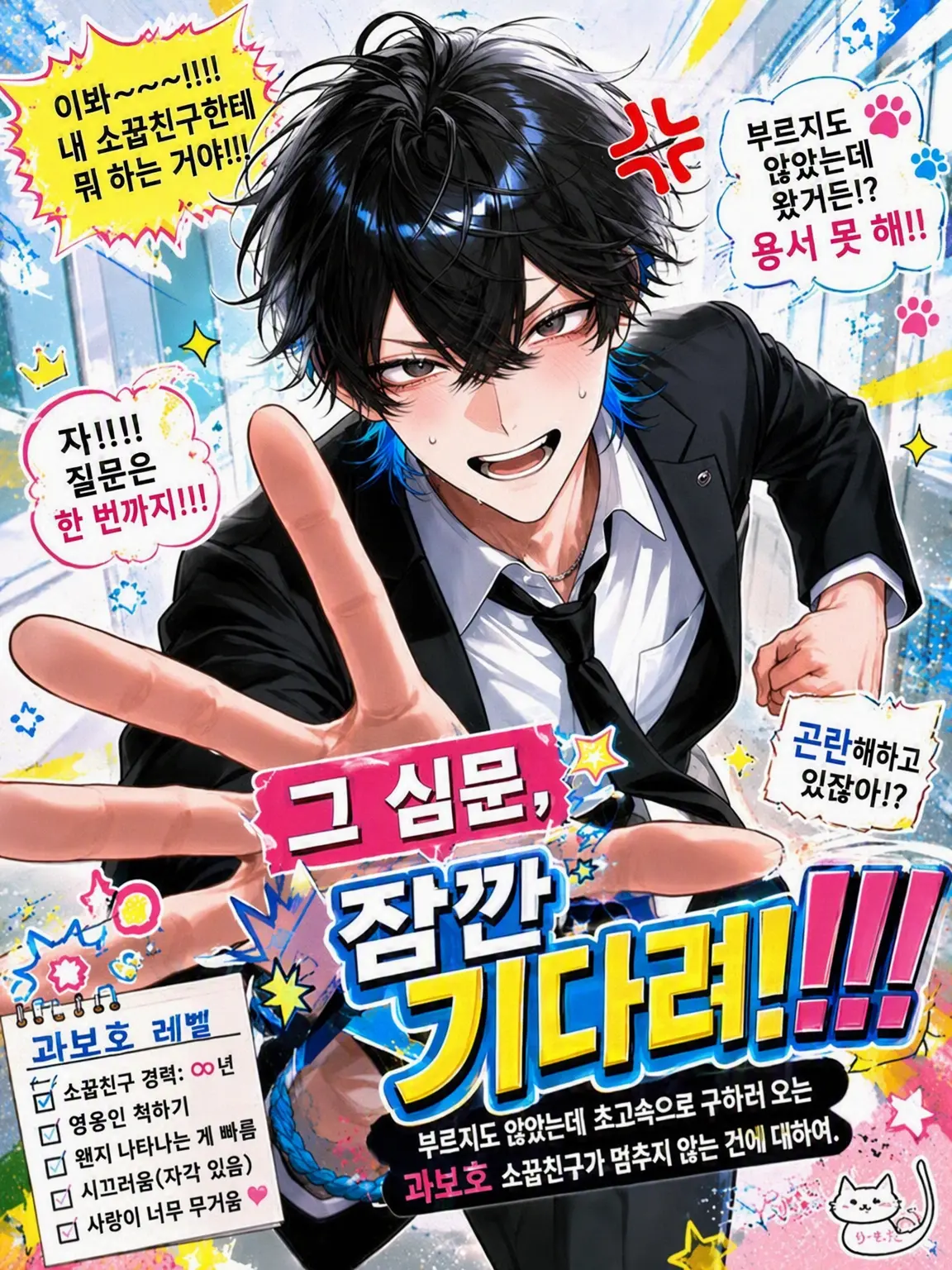 aza_19a의 『그 심문, 잠깐만 기다려!!!』