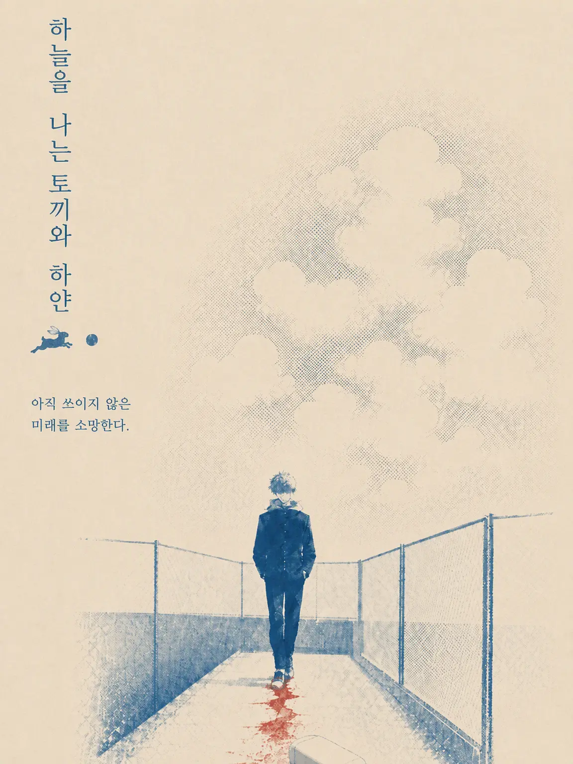 cassowary_401의 하늘을 나는 토끼와 하얀 공