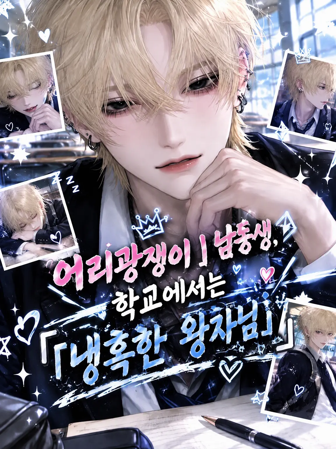 karensanteam의 어리광쟁이 남동생, 학교에선 「냉혹 왕자님」