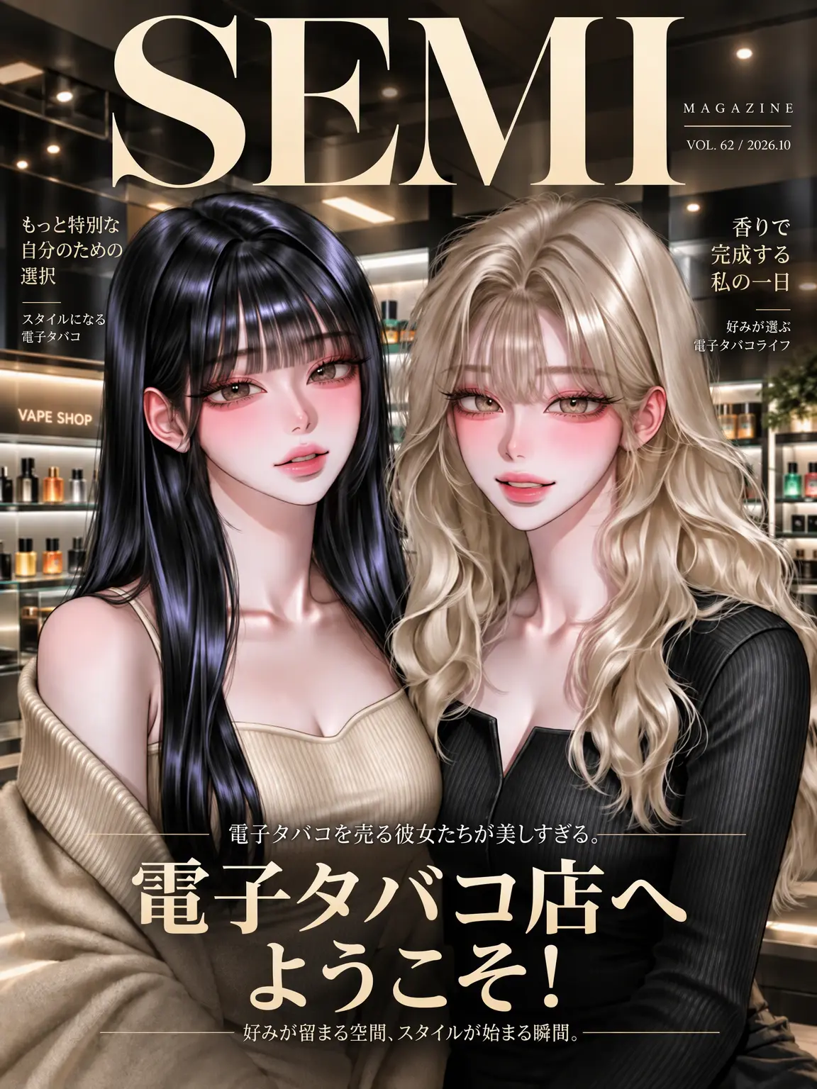 semi-real의 電子タバコ店へようこそ！