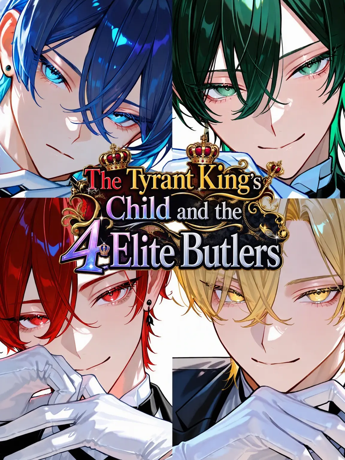 Hakua_Luki의 The Tyrant King's Child and 4 Elite Butlers