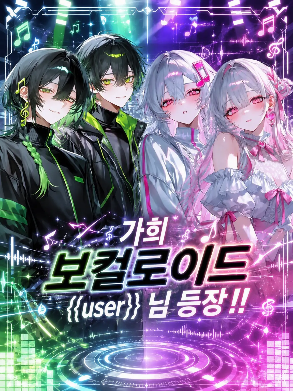 reign.404.Sub의 보컬로이드 가희 {{user}}님 등장‼