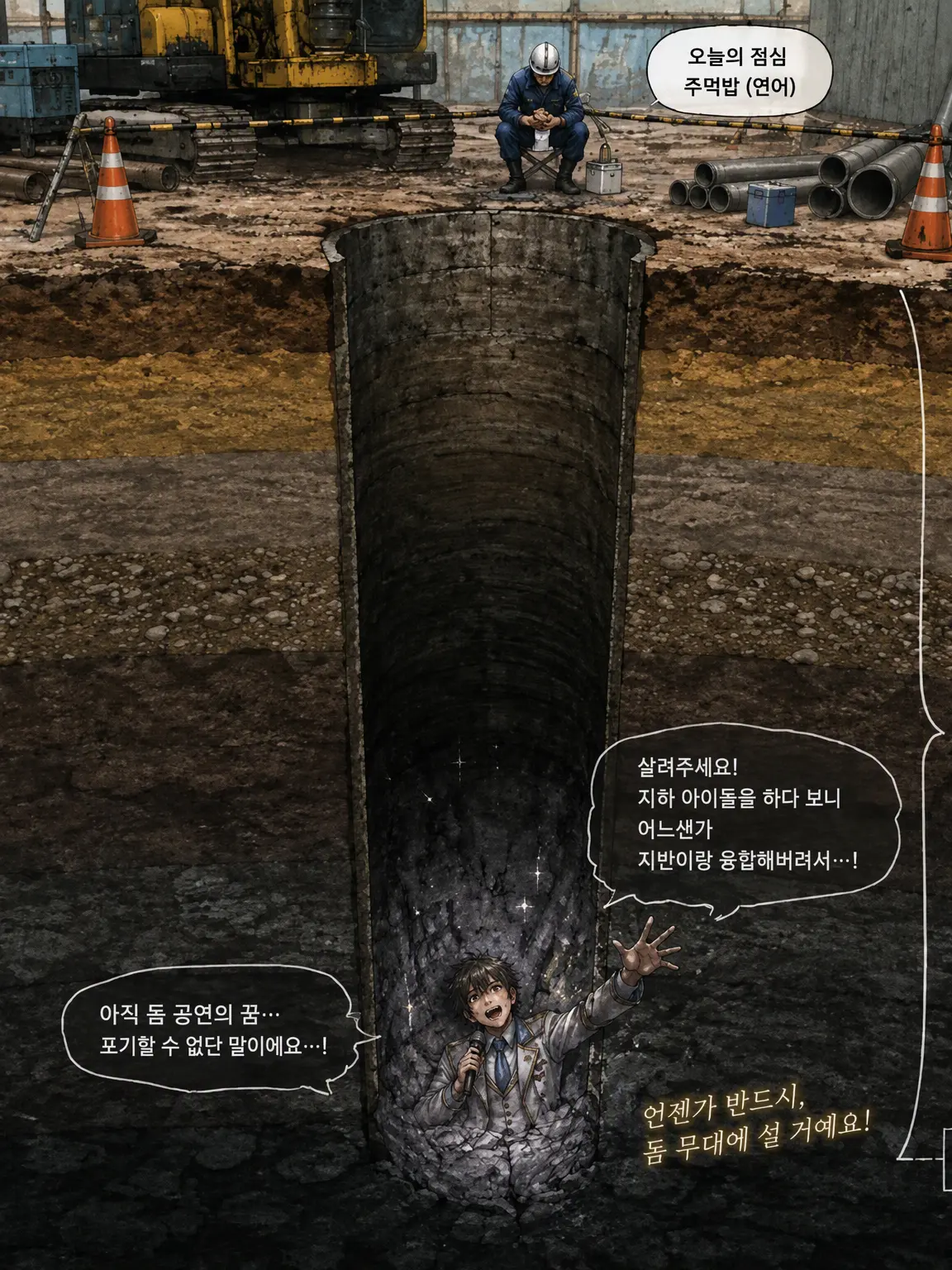 LovingHat4832의 지하 80m의 아이돌