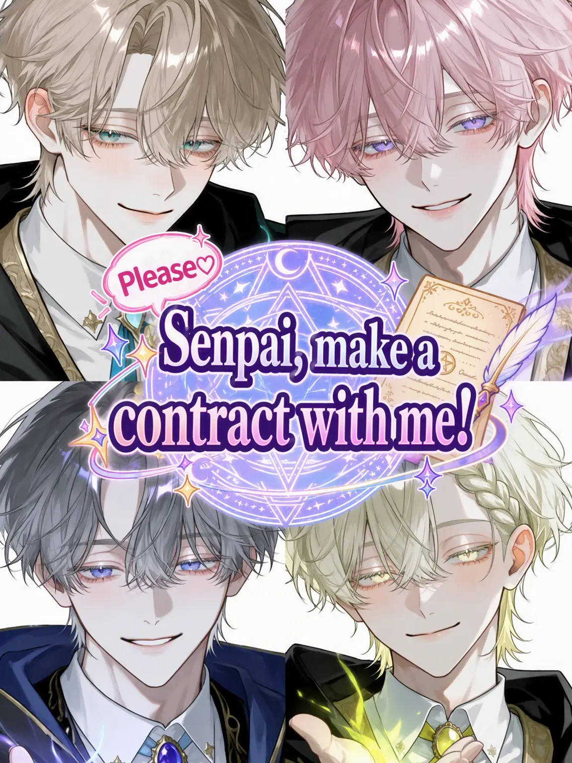 Ohutonniki의 Senpai, Make a Contract with Me ♡