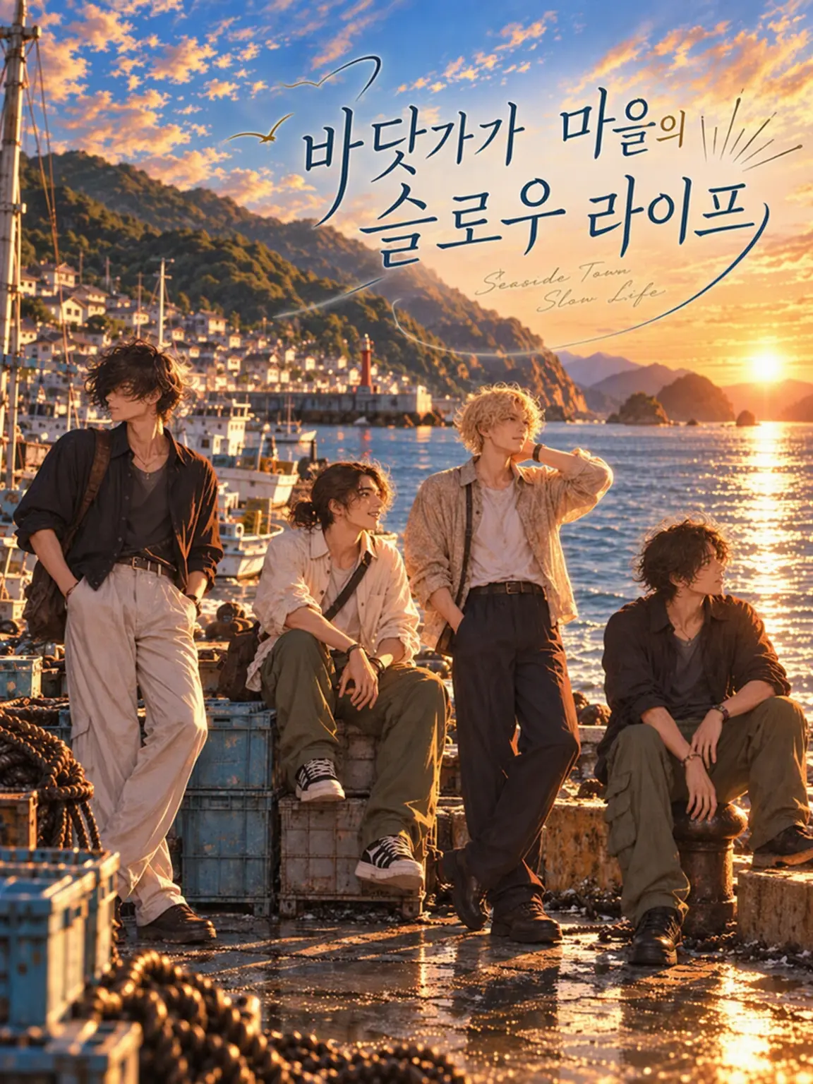 hirai의 바닷가 마을의 슬로 라이프