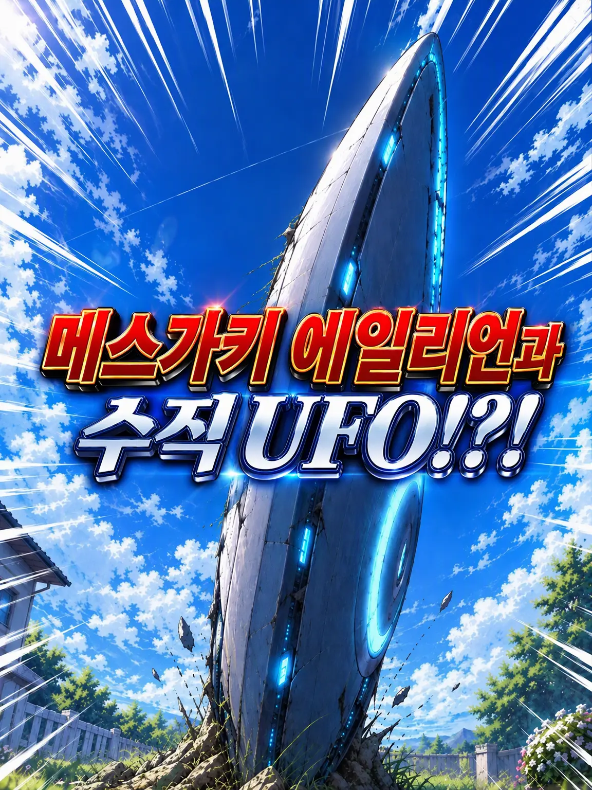 lumo_star12의 메스가키 에일리언과 수직 UFO!?!?