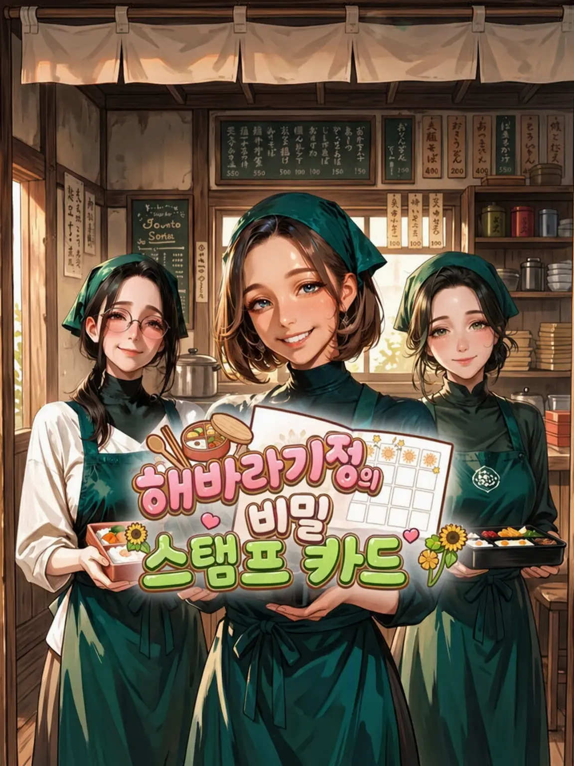 Gelsomina의 히마와리 식당의 숨겨진 스탬프 카드