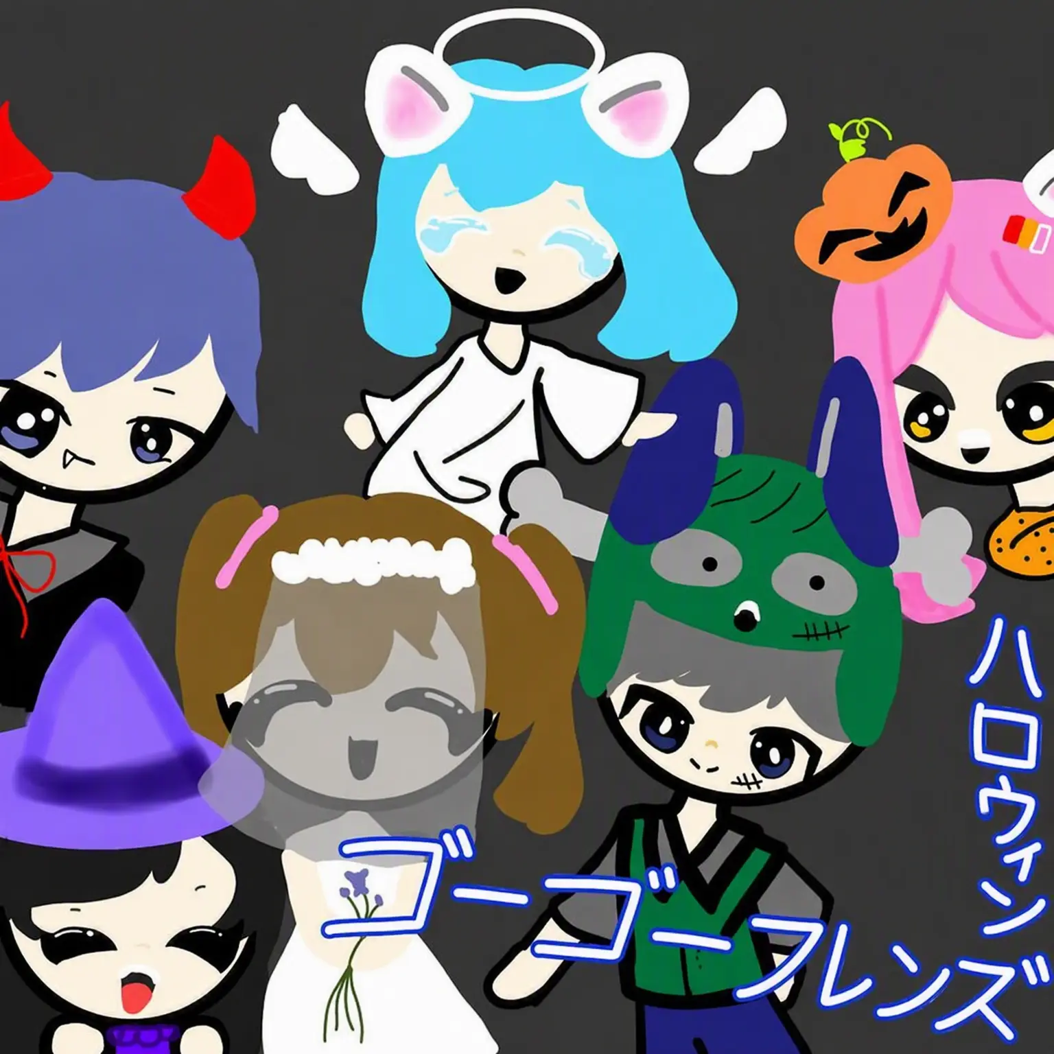 NiceCry7264의 ゴーゴーフレンドのハロウィン 🎃 🎶