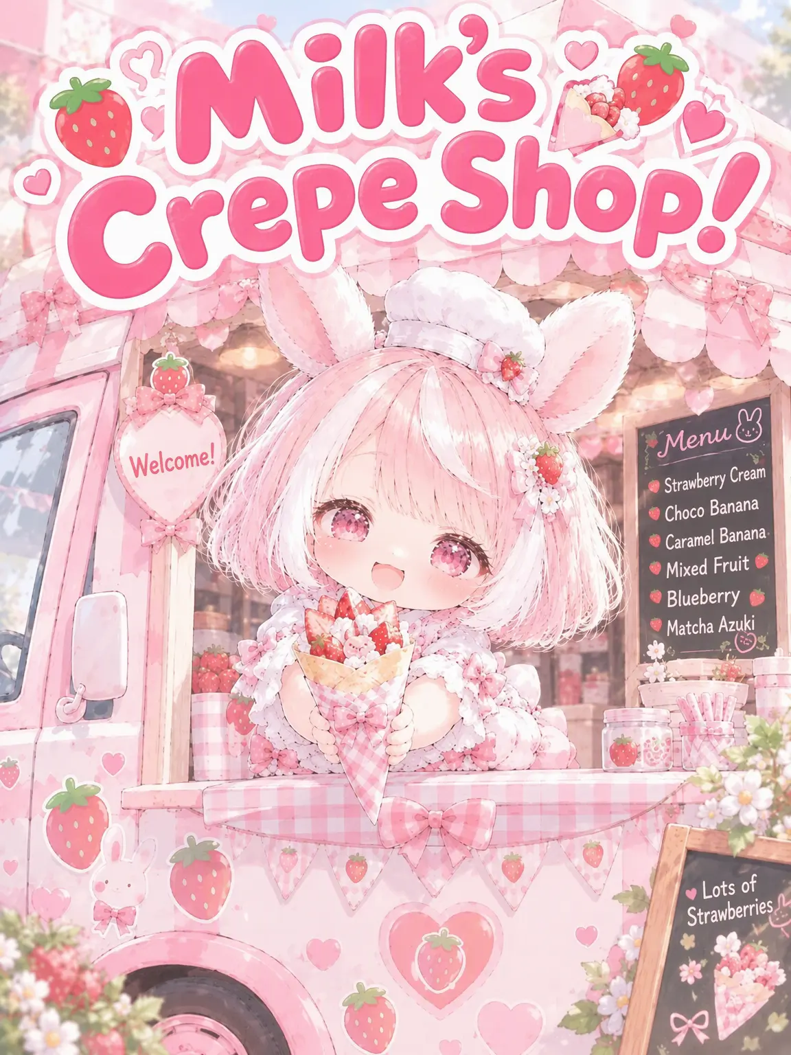 ATMzzz의 Milk's Crepe Shop!