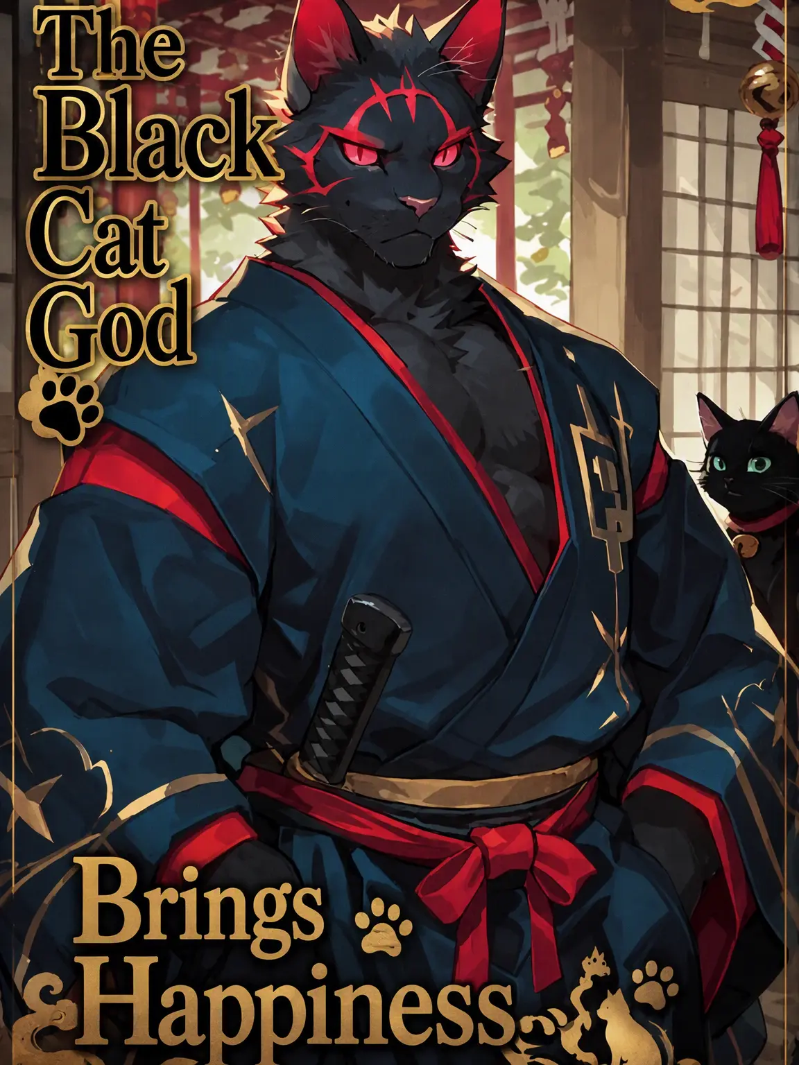 sougazata의 The Black Cat God Brings Happiness