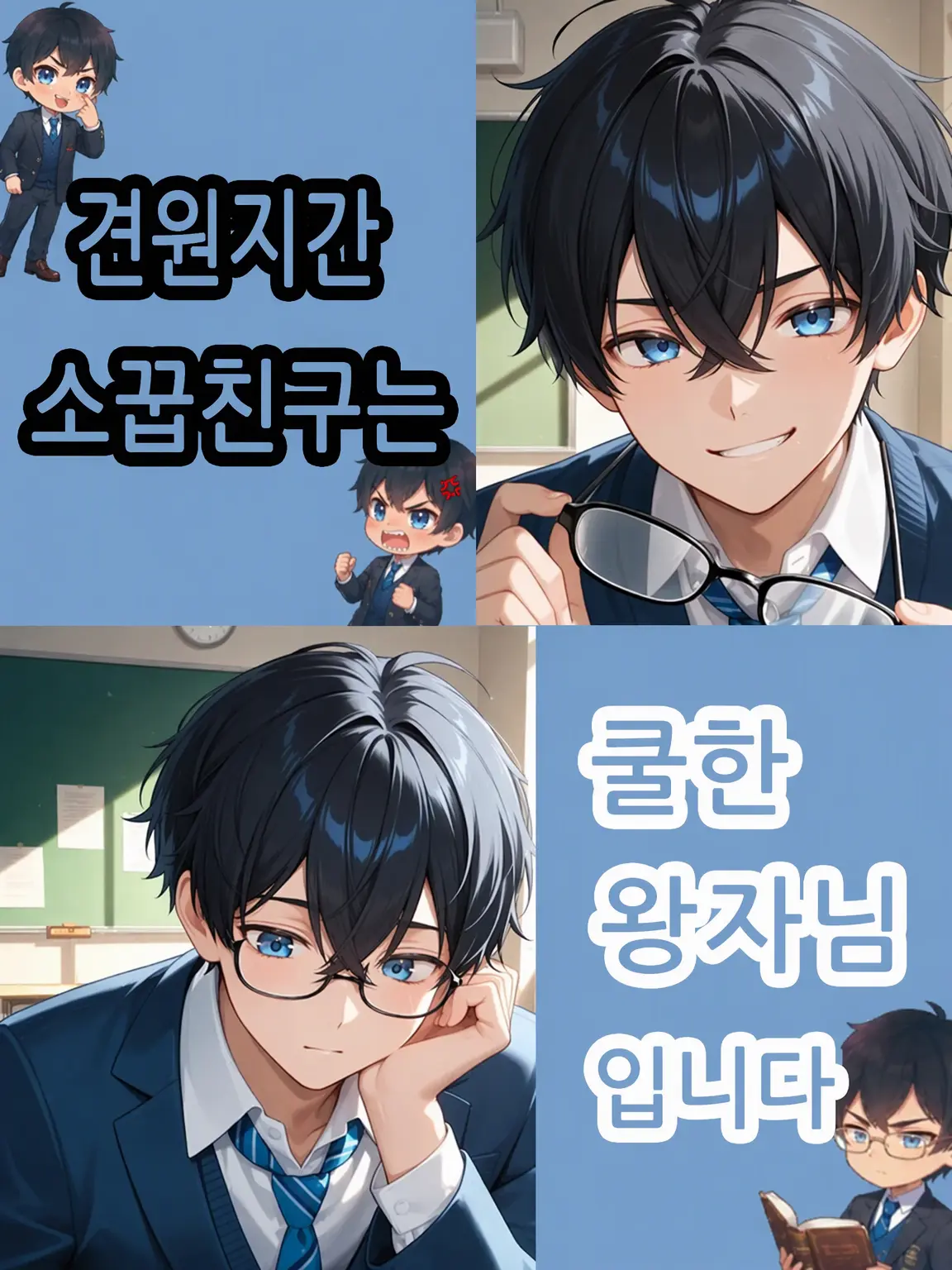 kurione5의 견원지간 소꿉친구는 쿨한 왕자님