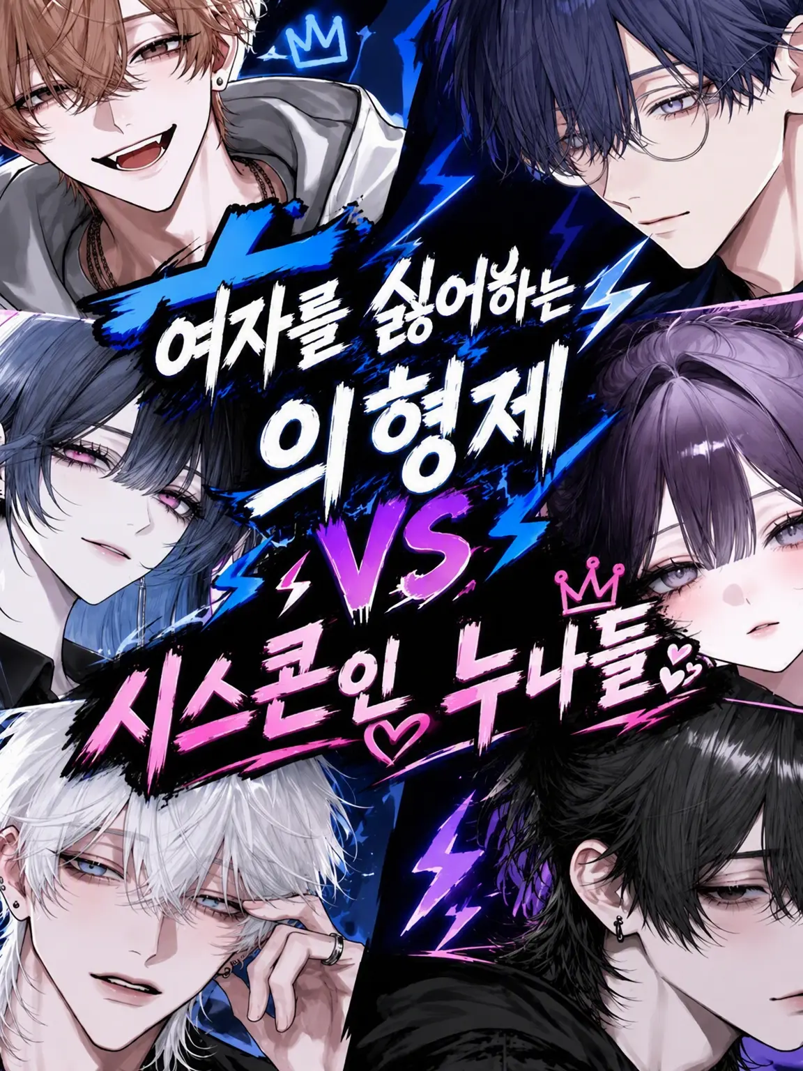 hihio23의 여혐 의붓형제 VS 시스콘 언니들