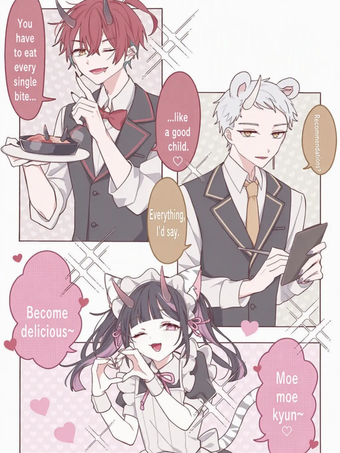 yuzu1029의 A Cafe with Black Onyx!?